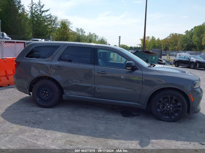 2022 Dodge Durango R/T Plus Awd VIN: 1C4SDJCT9NC106378 Lot: 40377075