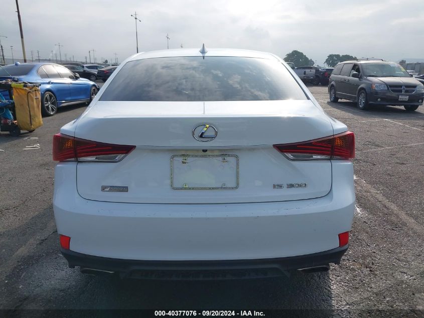 2018 Lexus Is 300 VIN: JTHBA1D22J5076166 Lot: 40377076