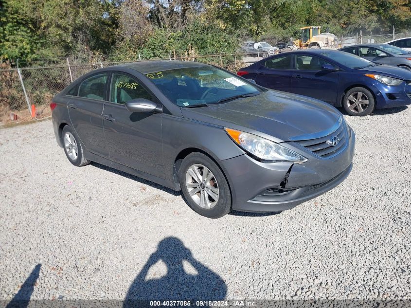 2014 HYUNDAI SONATA GLS - 5NPEB4AC9EH884420