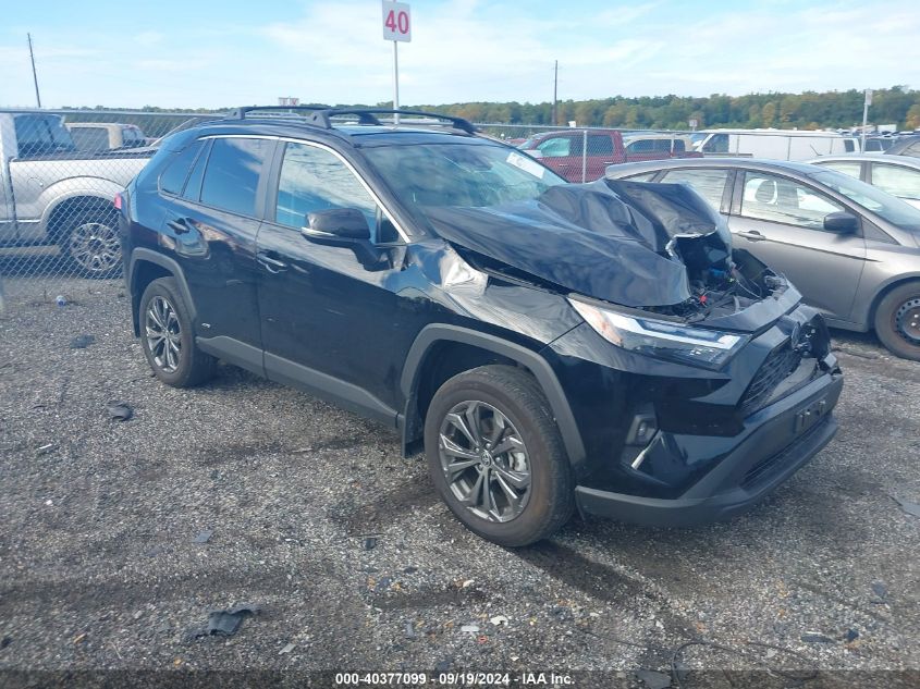 2022 Toyota Rav4 Hybrid Xle Premium VIN: 4T3B6RFV2NU094755 Lot: 40377099