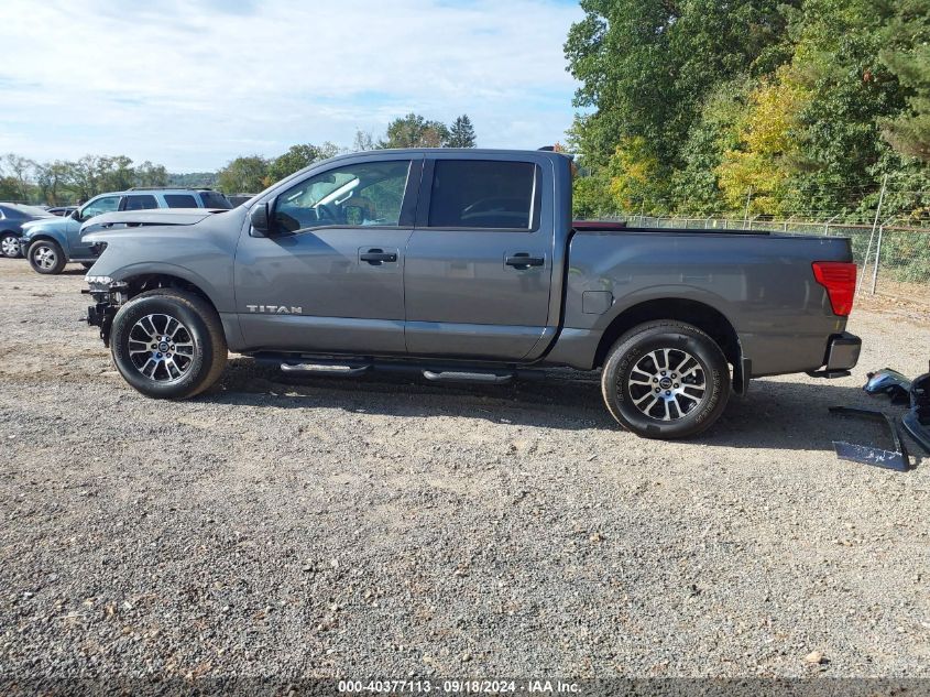 2022 Nissan Titan S VIN: 1N6AA1EC7NN106365 Lot: 40377113