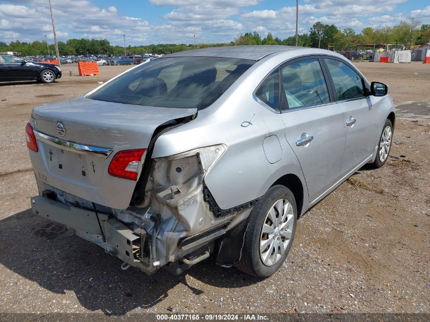 VIN 3N1AB7APXFY338249 2015 Nissan Sentra, S no.4