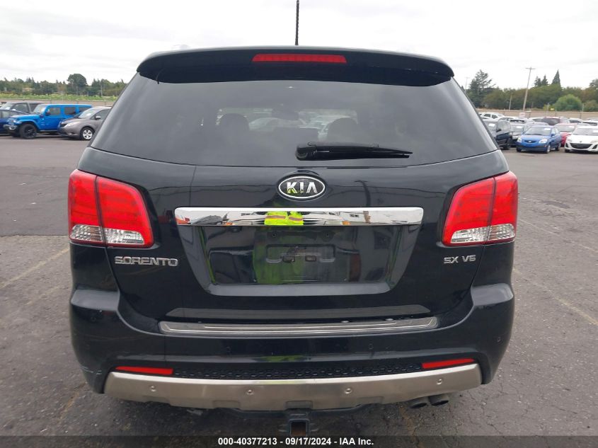 2012 Kia Sorento Sx V6 VIN: 5XYKWDA26CG192537 Lot: 40377213