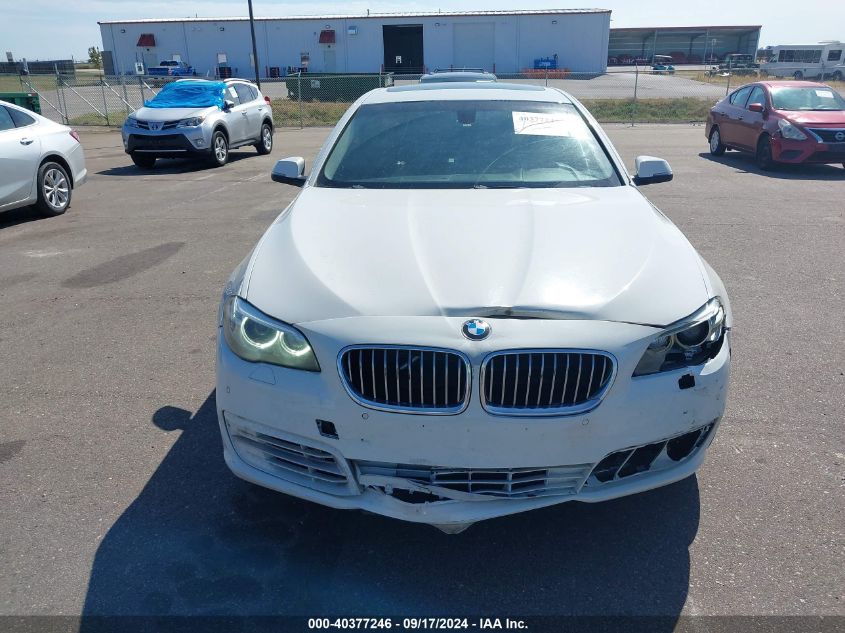 2014 BMW 528I VIN: WBA5A5C54ED501347 Lot: 40377246