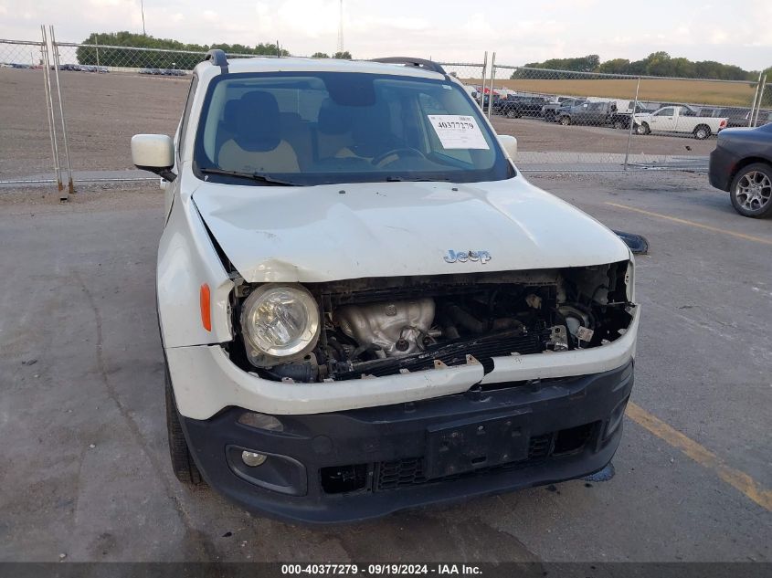 2015 Jeep Renegade Latitude VIN: ZACCJABT0FPB52514 Lot: 40377279