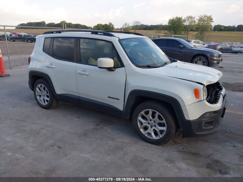 2015 Jeep Renegade Latitude VIN: ZACCJABT0FPB52514 Lot: 40377279