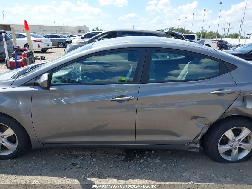 2013 Hyundai Elantra Gls VIN: 5NPDH4AE1DH379370 Lot: 40377295