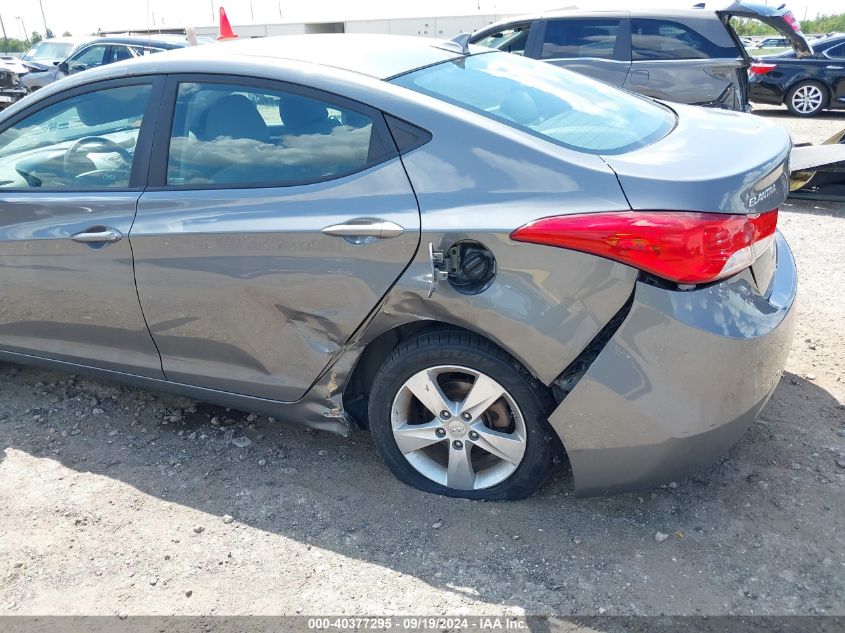 2013 Hyundai Elantra Gls VIN: 5NPDH4AE1DH379370 Lot: 40377295