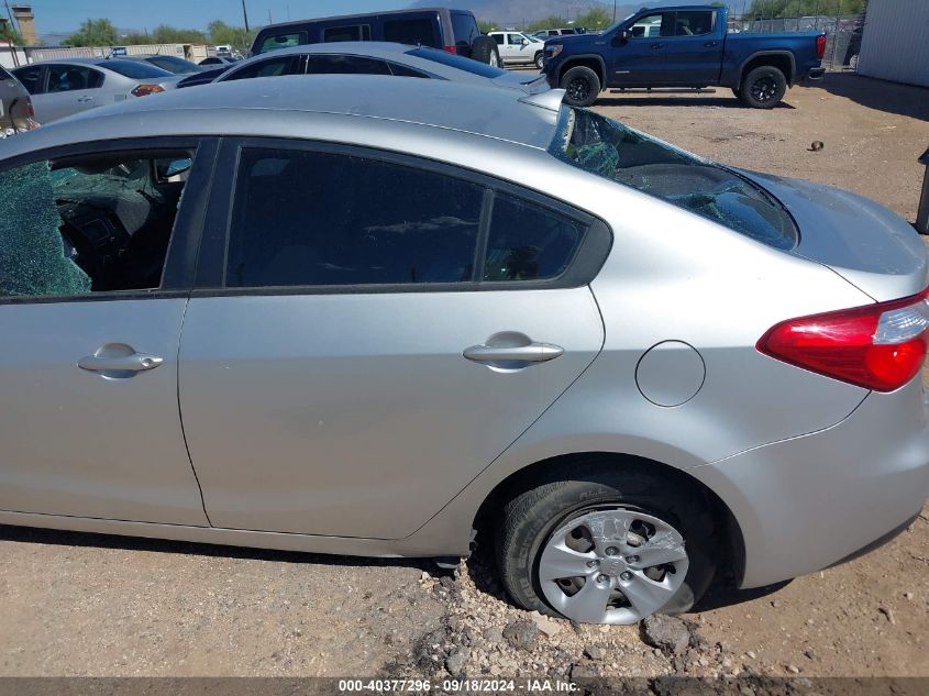 2014 Kia Forte Lx VIN: KNAFK4A66E5139460 Lot: 40377296