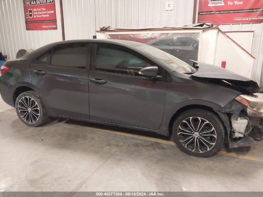 2015 Toyota Corolla S Plus VIN: 5YFBURHE6FP194243 Lot: 40377304