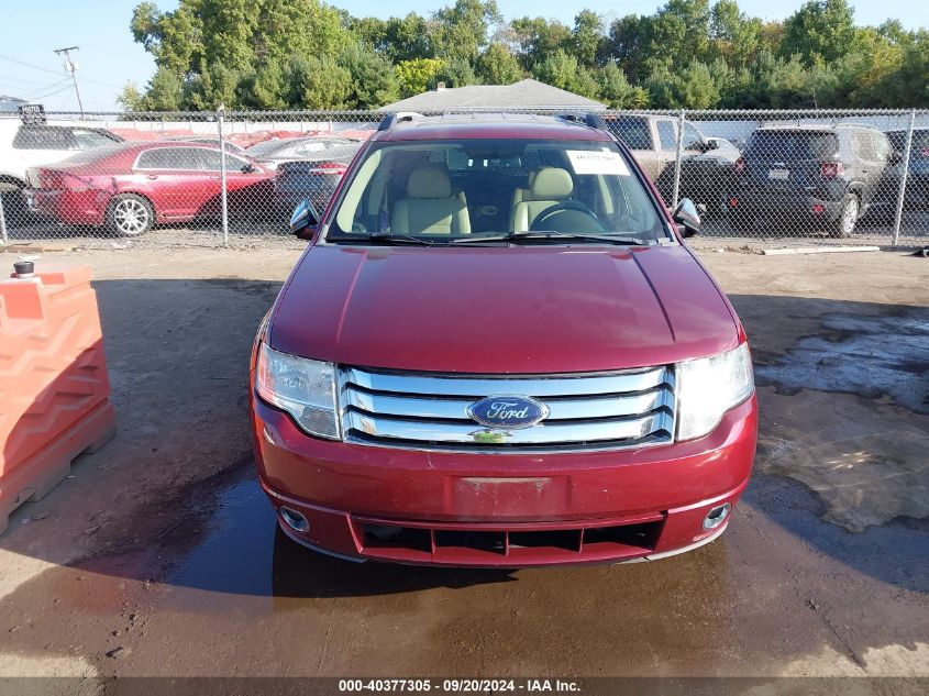 2008 Ford Taurus X Limited VIN: 1FMDK06W58GA27491 Lot: 40377305