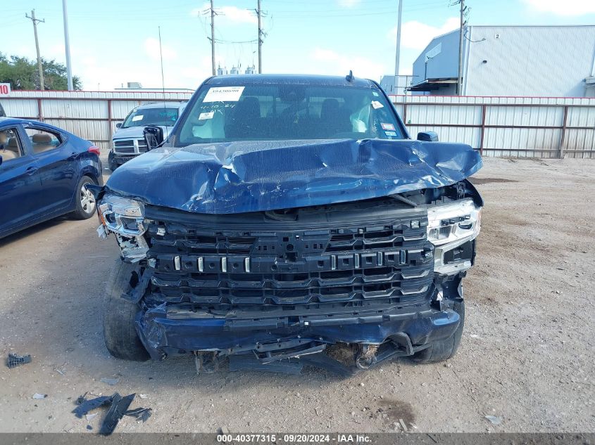 2022 Chevrolet Silverado 1500 2Wd Short Bed Custom VIN: 3GCPABEK1NG525945 Lot: 40377315