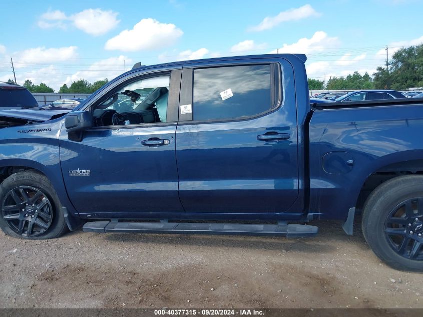 2022 Chevrolet Silverado 1500 2Wd Short Bed Custom VIN: 3GCPABEK1NG525945 Lot: 40377315