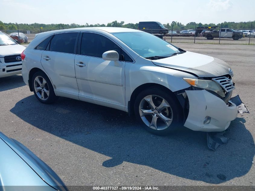 4T3ZK3BBXAU026121 2010 Toyota Venza Base V6