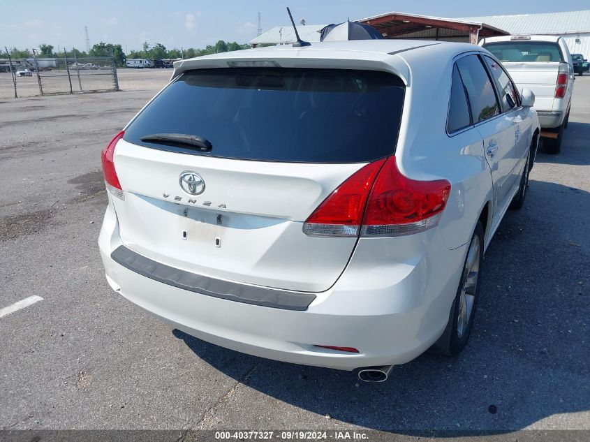 2010 Toyota Venza Base V6 VIN: 4T3ZK3BBXAU026121 Lot: 40377327