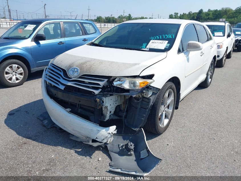 2010 Toyota Venza Base V6 VIN: 4T3ZK3BBXAU026121 Lot: 40377327