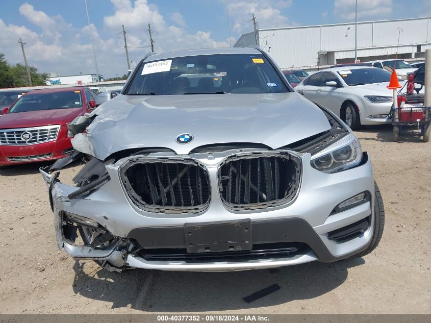 2018 BMW X3 xDrive30I VIN: 5UXTR9C55JLC73080 Lot: 40377352