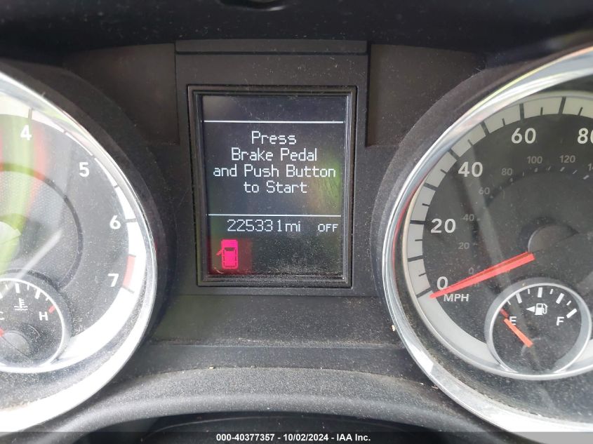 2011 Dodge Durango Crew VIN: 1D4RE4GG6BC688707 Lot: 40377357