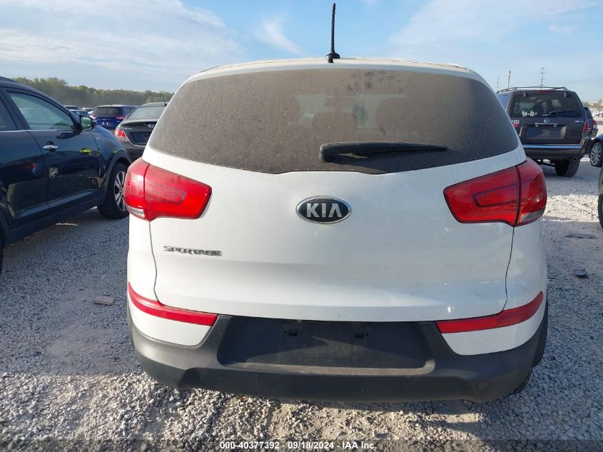 2016 Kia Sportage Lx VIN: KNDPB3AC3G7812641 Lot: 40377392