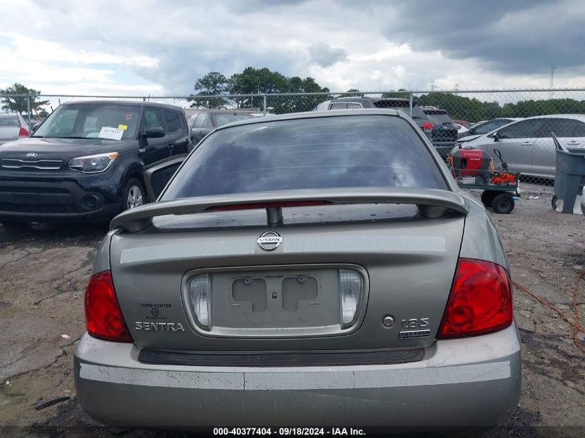 3N1CB51D46L541928 2006 Nissan Sentra 1.8S