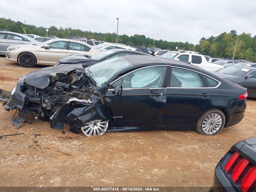 2014 Ford Fusion Se Hybrid VIN: 3FA6P0LU0ER260061 Lot: 40377415