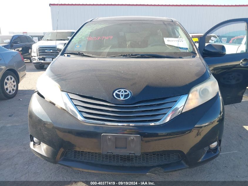 2012 Toyota Sienna Xle V6 8 Passenger VIN: 5TDYK3DC1CS239397 Lot: 40377419