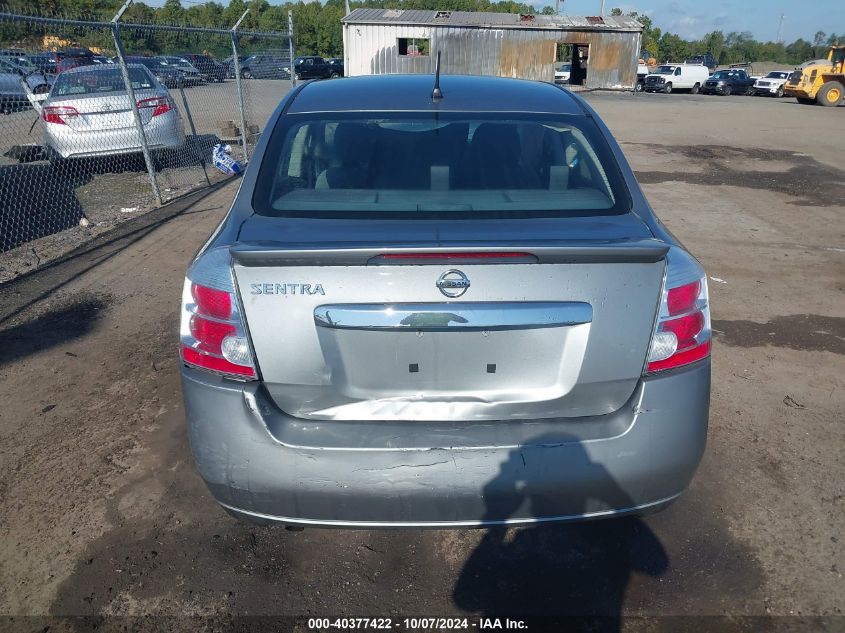 3N1AB6AP1CL612781 2012 Nissan Sentra 2.0 S