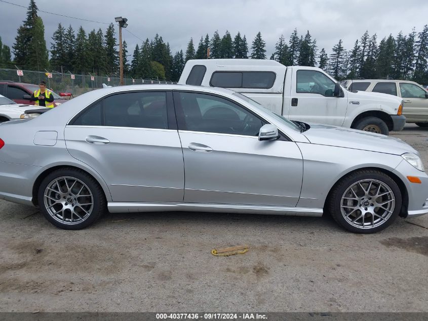 2012 Mercedes-Benz E 550 4Matic VIN: WDDHF9BB0CA618976 Lot: 40377436