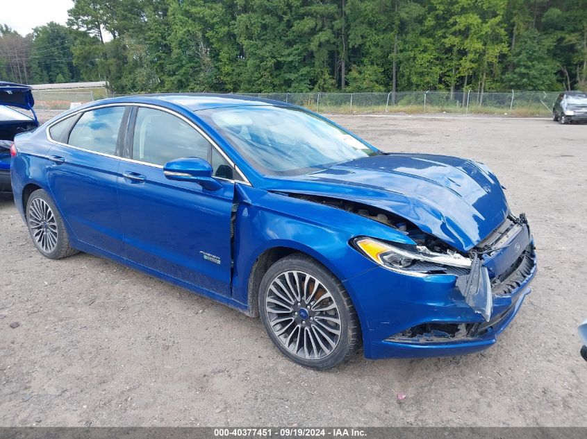 3FA6P0PU9HR209494 2017 FORD FUSION - Image 1