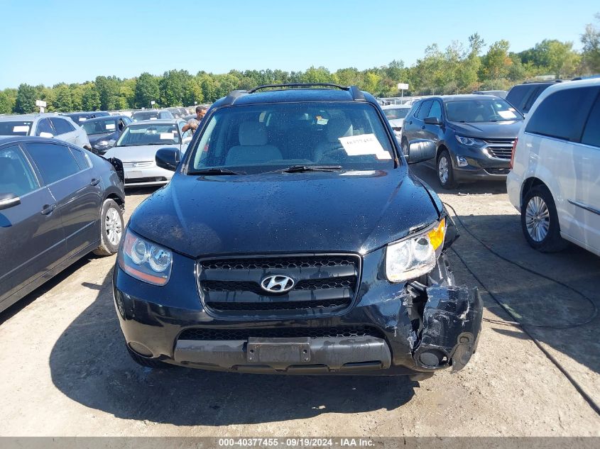 2009 Hyundai Santa Fe Gls VIN: 5NMSG13D39H234266 Lot: 40377455