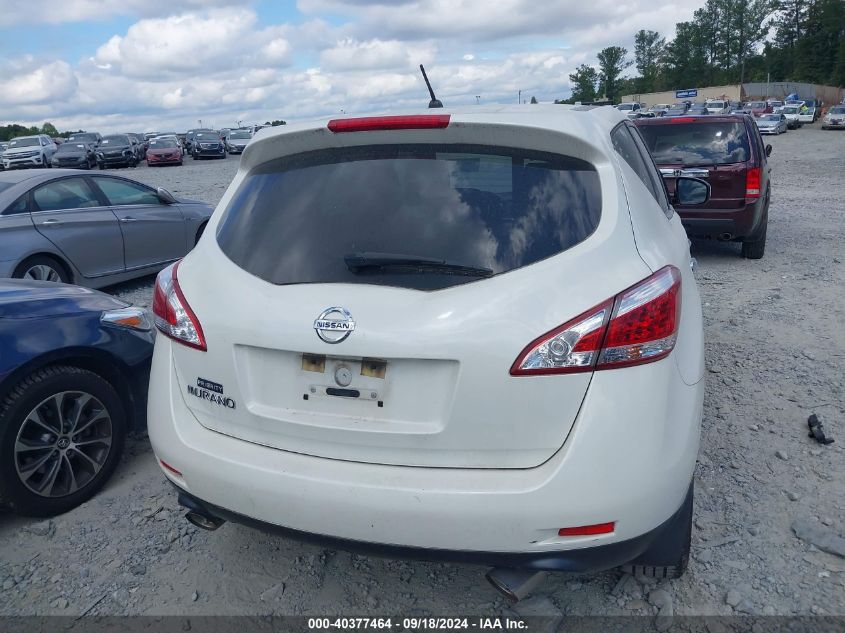 JN8AZ1MU0EW408049 2014 Nissan Murano Le/S/Sl/Sv