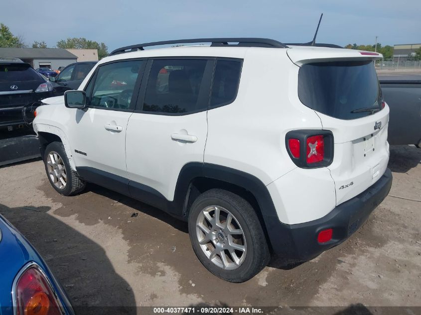 2020 Jeep Renegade Latitude 4X4 VIN: ZACNJBBB7LPL32350 Lot: 40377471