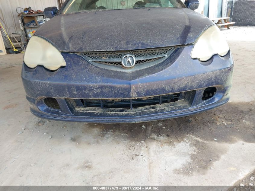 2003 Acura Rsx VIN: JH4DC54833C001750 Lot: 40377479