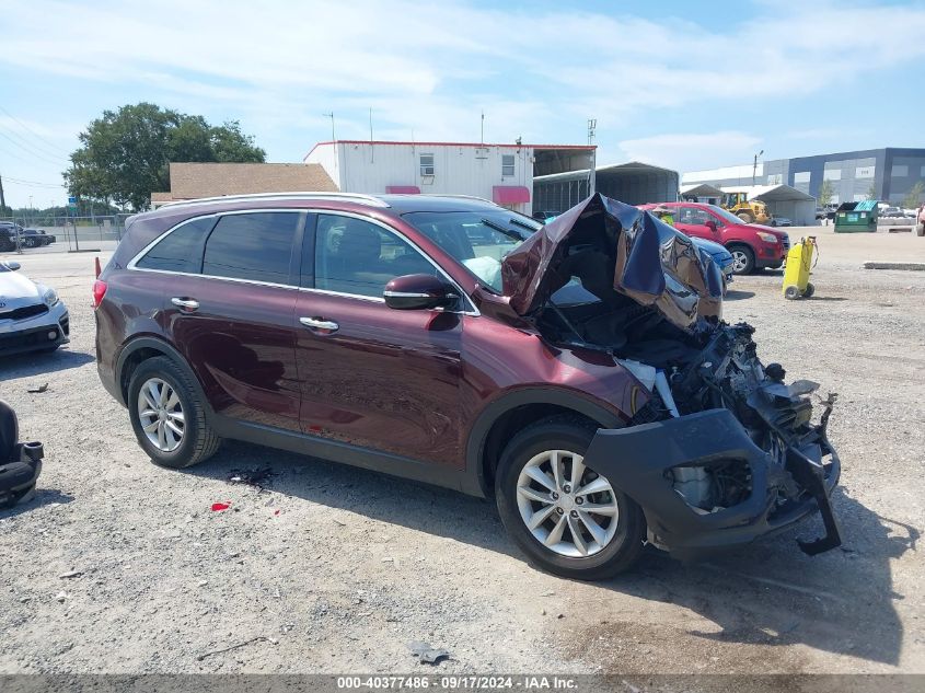 2018 Kia Sorento 2.4L Lx VIN: 5XYPG4A34JG416073 Lot: 40377486