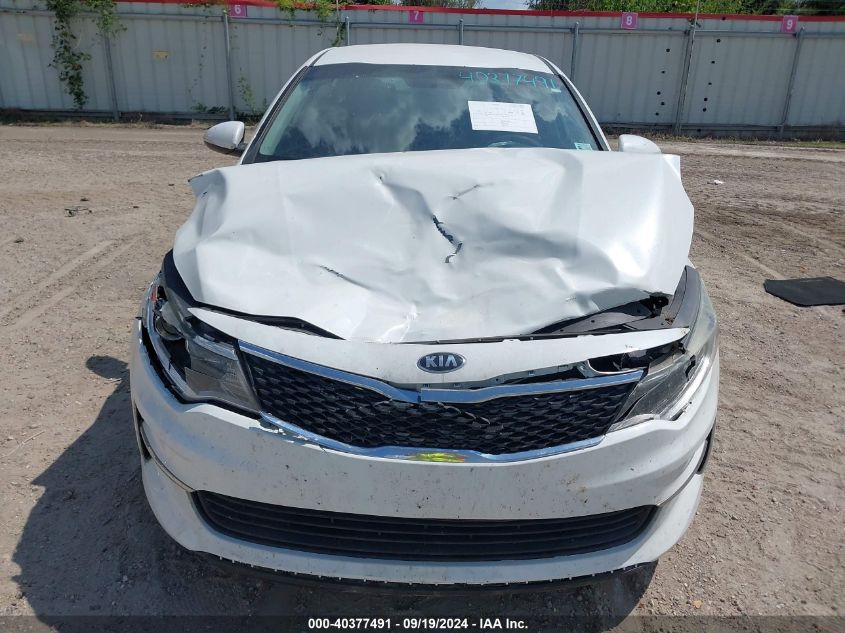 2016 Kia Optima Lx VIN: 5XXGT4L32GG009309 Lot: 40377491