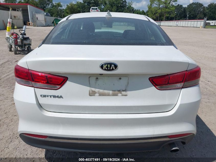 2016 Kia Optima Lx VIN: 5XXGT4L32GG009309 Lot: 40377491