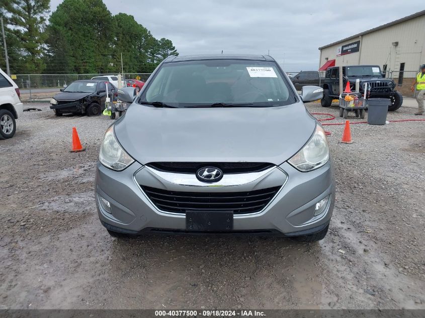 2013 Hyundai Tucson Limited VIN: KM8JUCAC8DU744734 Lot: 40377500