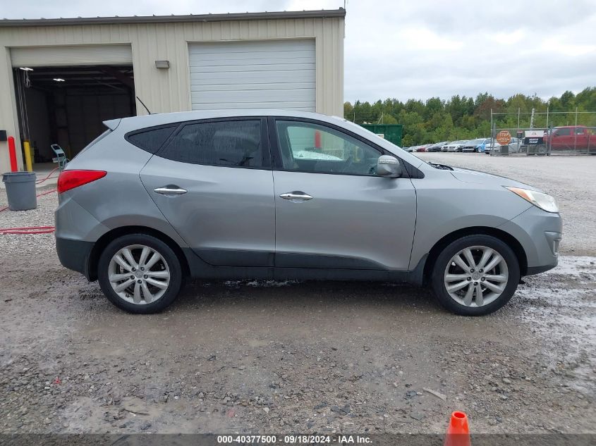 2013 Hyundai Tucson Limited VIN: KM8JUCAC8DU744734 Lot: 40377500