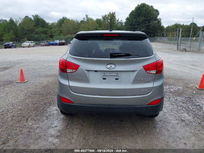 2013 Hyundai Tucson Limited VIN: KM8JUCAC8DU744734 Lot: 40377500