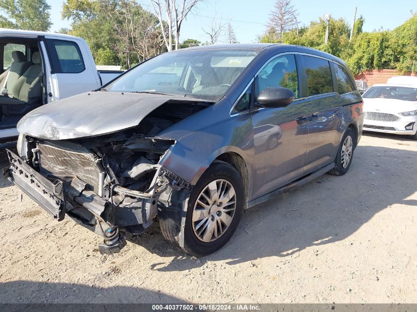 5FNRL5H26HB017352 2017 HONDA ODYSSEY - Image 2