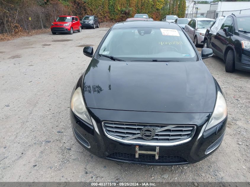 YV1612FS0D2229407 2013 Volvo S60 T5