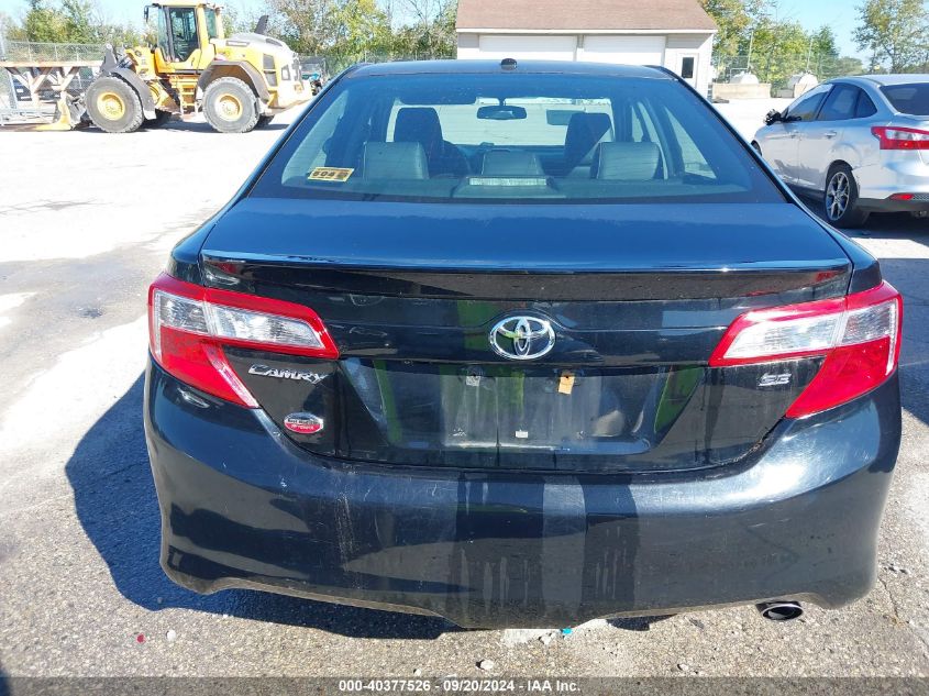 2013 Toyota Camry Se VIN: 4T1BF1FK9DU709820 Lot: 40377526