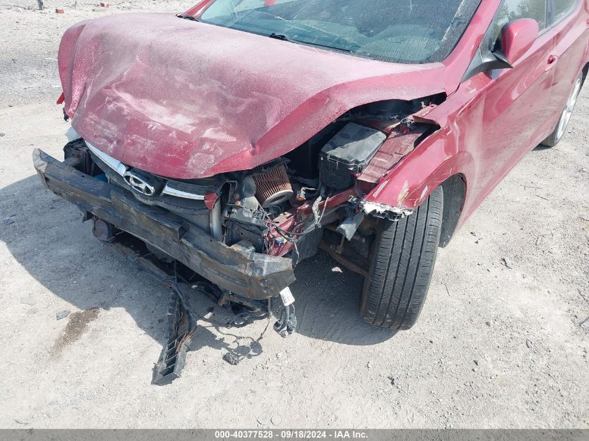 5NPDH4AE8DH230681 2013 Hyundai Elantra Limited