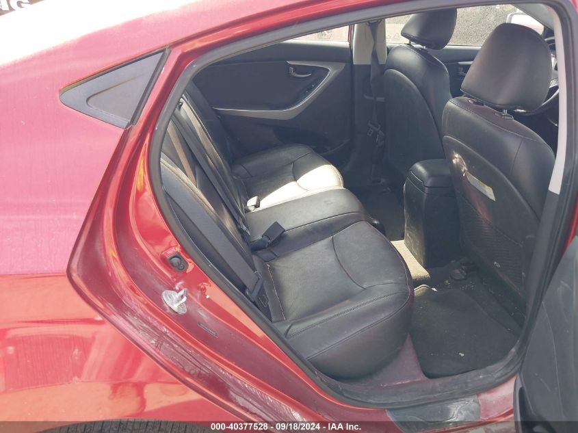 5NPDH4AE8DH230681 2013 Hyundai Elantra Limited