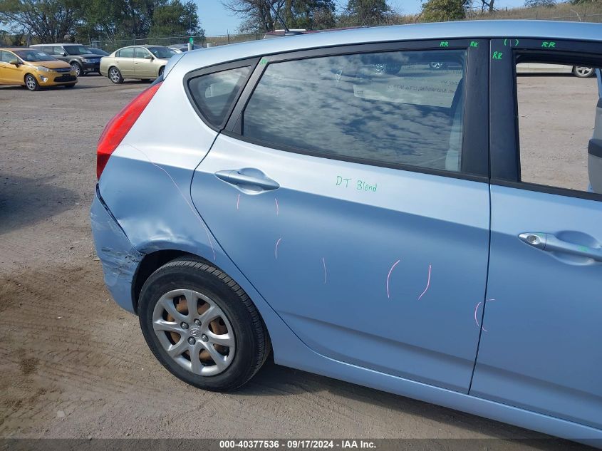 2014 Hyundai Accent Gs VIN: KMHCT5AE9EU160028 Lot: 40377536