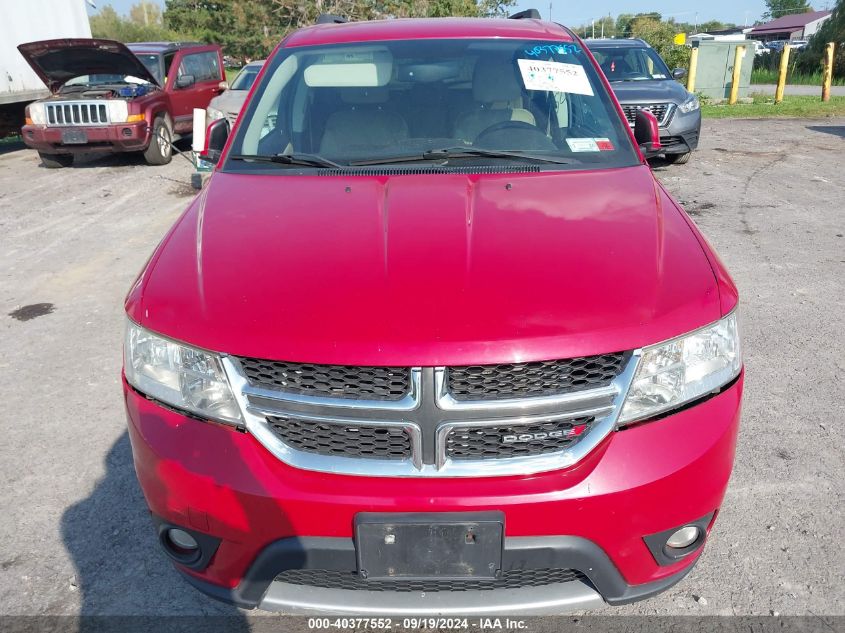 2012 Dodge Journey Sxt VIN: 3C4PDDBG6CT333220 Lot: 40377552