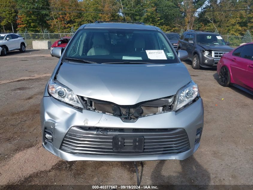 2019 Toyota Sienna Xle Premium 7 Passenger VIN: 5TDDZ3DC5KS221316 Lot: 40377567