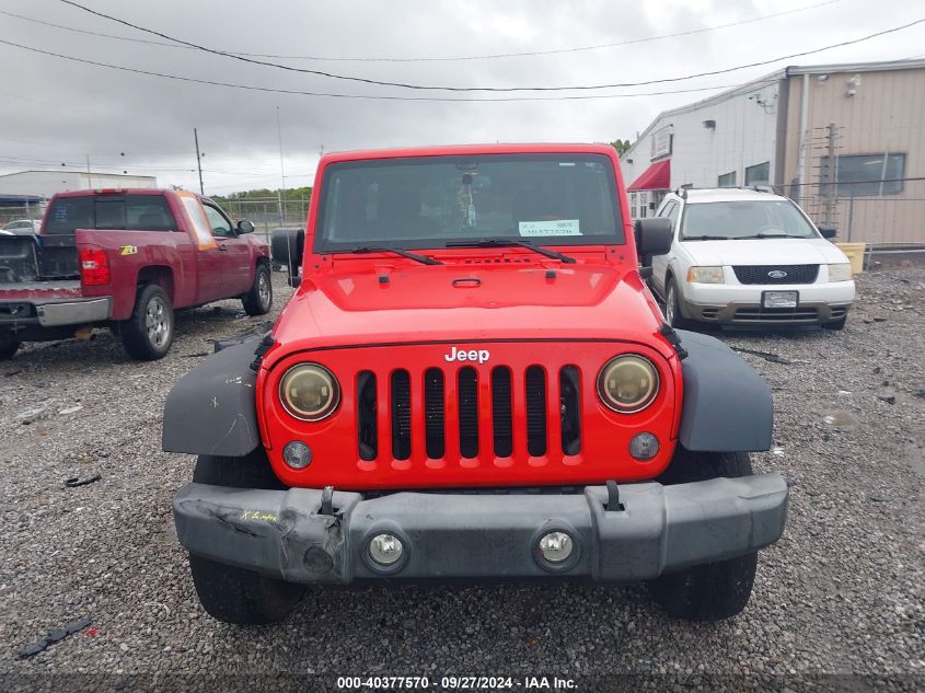 2015 Jeep Wrangler Unlimited Sport VIN: 1C4BJWDG1FL758646 Lot: 40377570