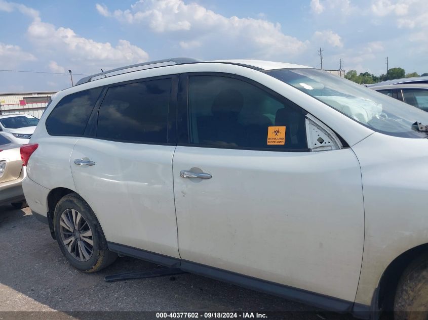 2018 Nissan Pathfinder Sv VIN: 5N1DR2MN2JC616741 Lot: 40377602