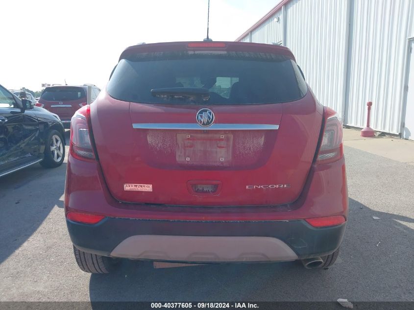 2019 Buick Encore Fwd Preferred VIN: KL4CJASB7KB722470 Lot: 40377605